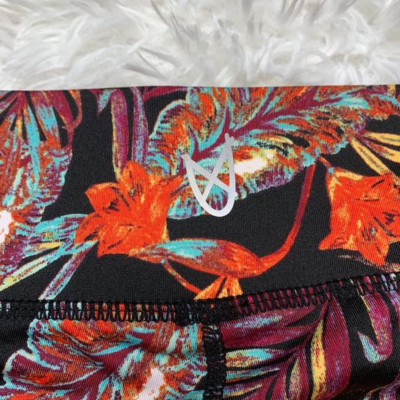 MINKPINK Move Tropical Floral High Rise Leggings S - Picture 5 of 9